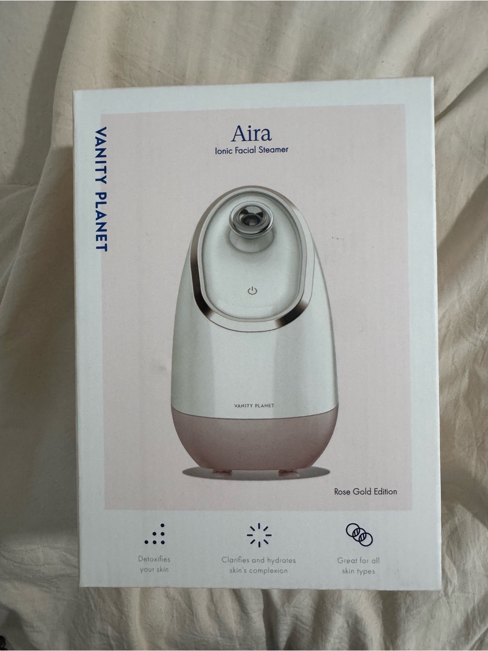 Vanity planet face steamer